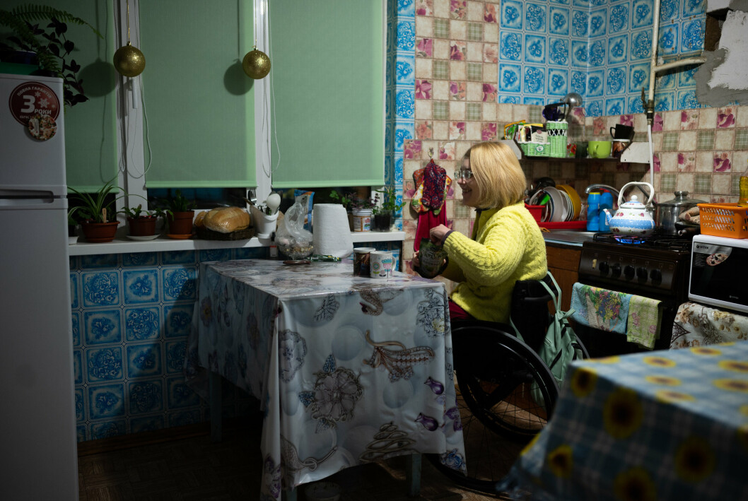 Valentina oppfordrer venner og familie til å ha en plan B tilfelle krigen kommer til Kiev området.