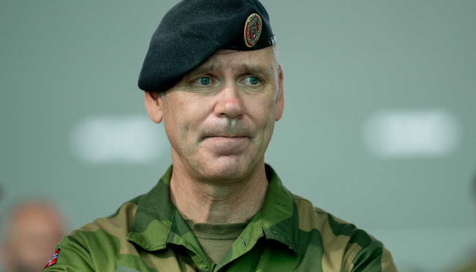 INGEN KRIG: Ingen i Norge må tro vi står foran en krig i Norge, sier sjef for Forsvarets operative hovedkvarter Yngve Odlo.