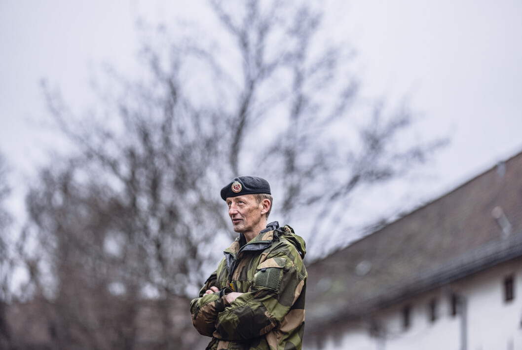 PÅ BEREDSKAP: Forsvarssjef Eirik Kristoffersen får torsdag en operativ- og etterretningsoppdatering. PÅ BEREDSKAP: Forsvarssjef Eirik Kristoffersen får torsdag en operativ- og etterretningsoppdatering.