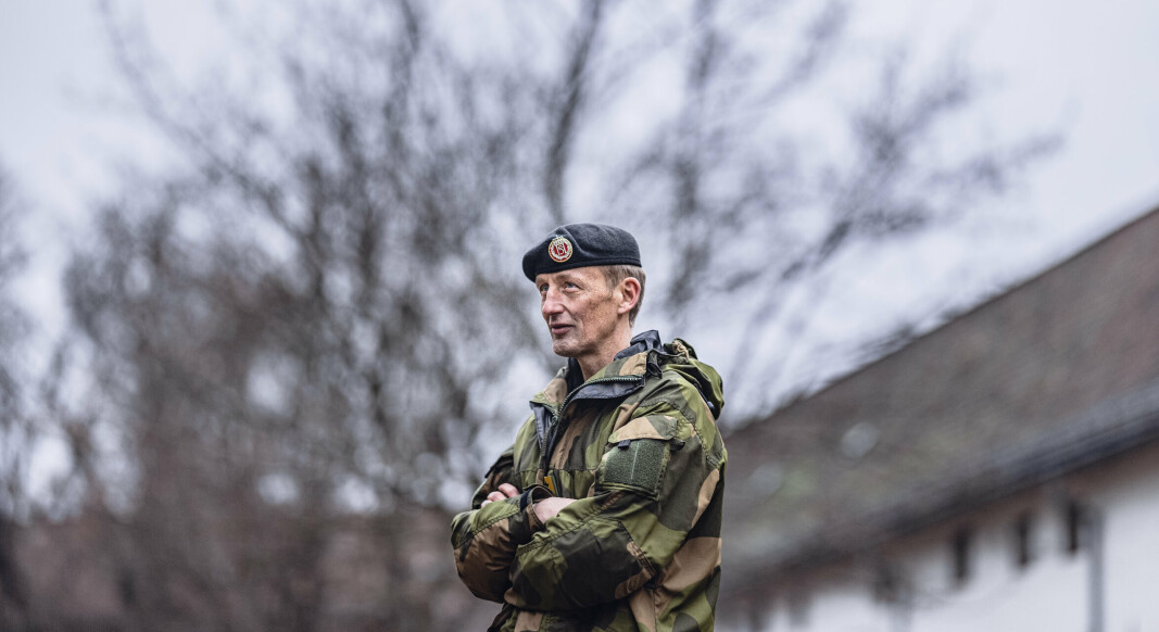 EN KRISE: Forsvarssjef Eirik Kristoffersen beskriver de mange sakene i media om varslingssaker som en krise.
