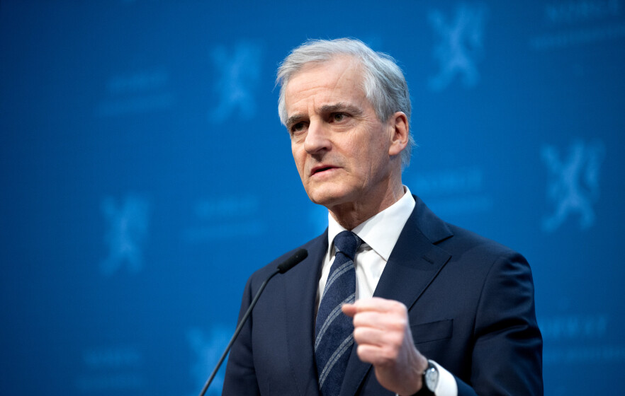 Statsministerens pressekonferansen om Russlands angrep på Ukraina. Statsministerens pressekonferansen om Russlands angrep på Ukraina.