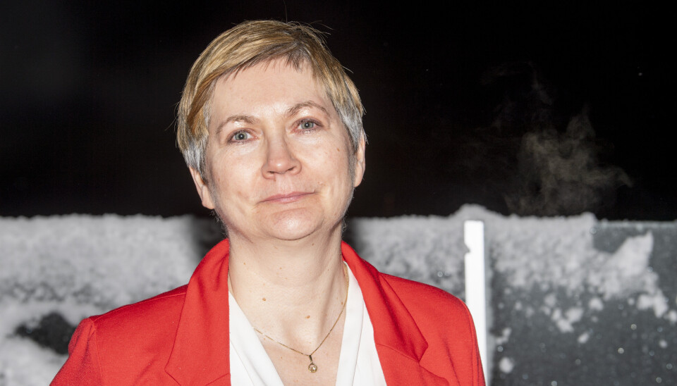 ÅPEN: Lena Bergeng (Ap), ordfører i Sør-Varanger kommune under Kirkeneskonferansen 2022 på Thon Hotel i Kirkenes.