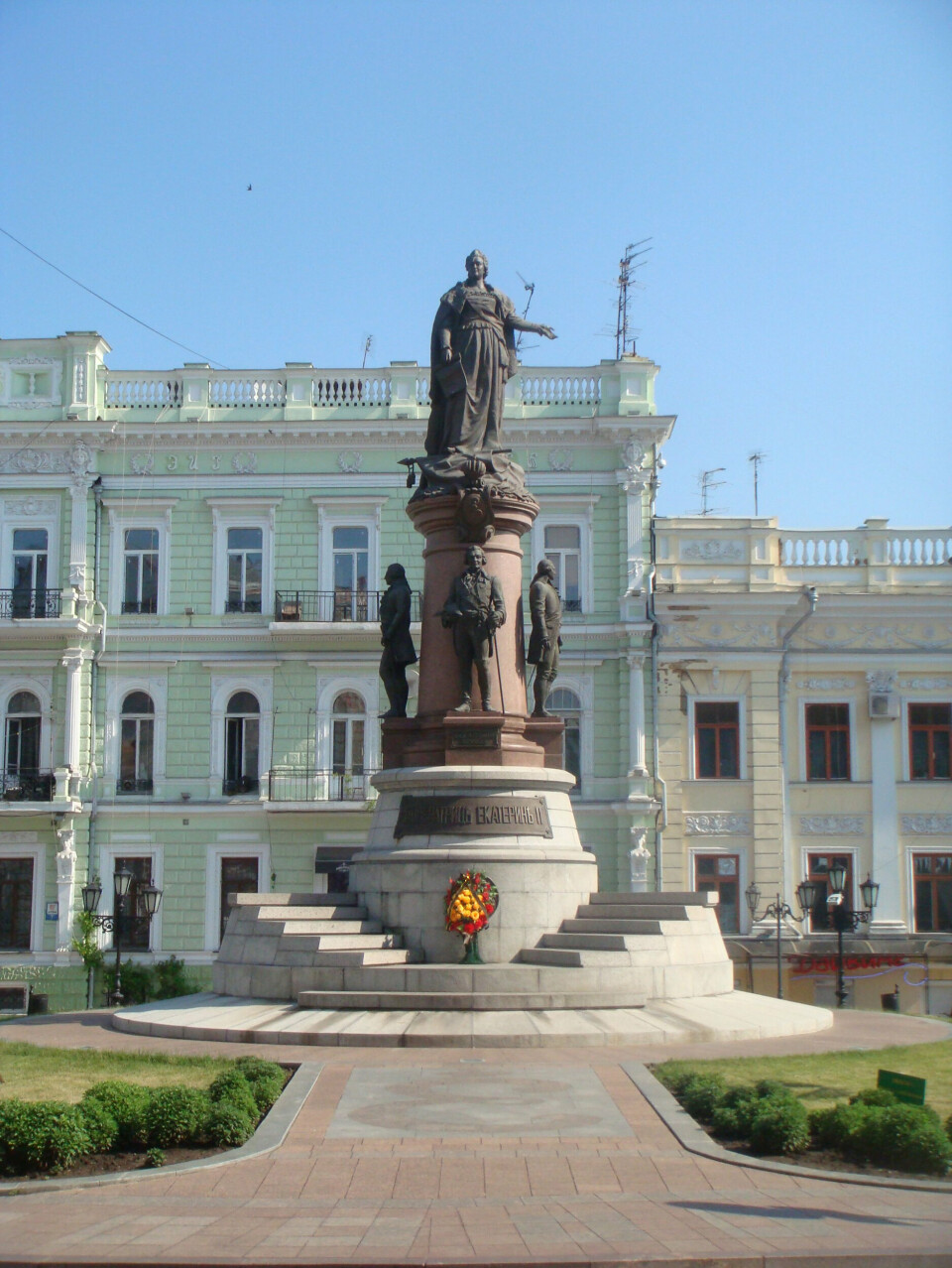 Alle russeres mor? Katarina den store minnes i Odessa i Ukraina.