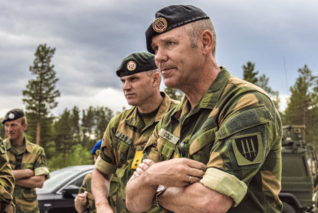 BLIR I FORSVARET: Generalløytnant Yngve Odlo fortsetter i stillingen som sjefen for Forsvarets operative hovedkvarter etter at han runder 60 år.