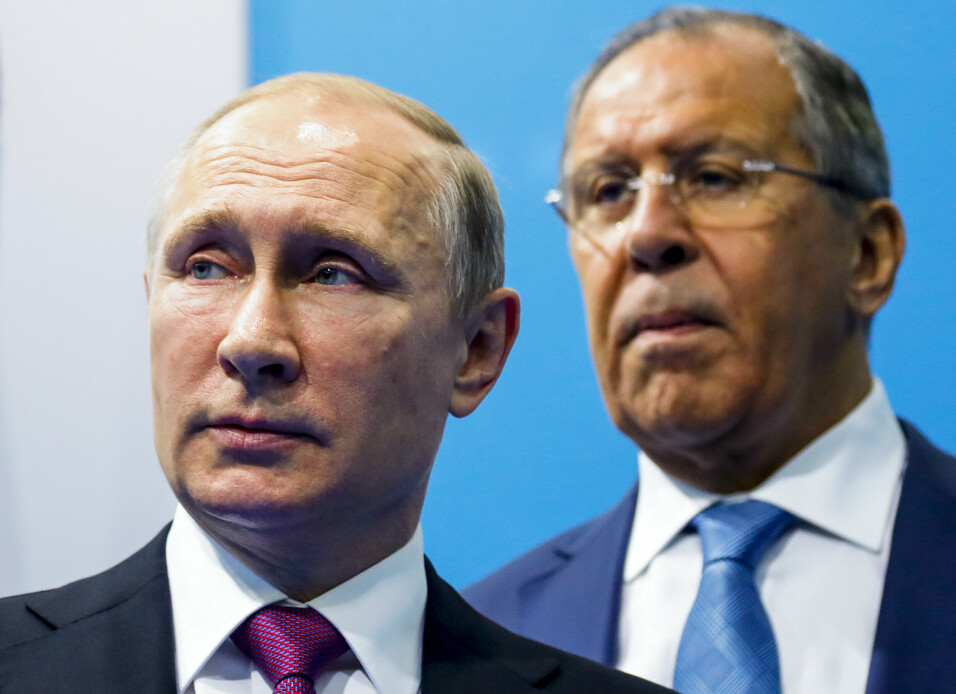 LIKHETER: Sergej Lavrov er en Vladimir Putins mest betrodde menn, og den russiske utenriksministeren er i likhet med presidenten kjent for sin tøffe og til tider lite diplomatiske språkbruk.