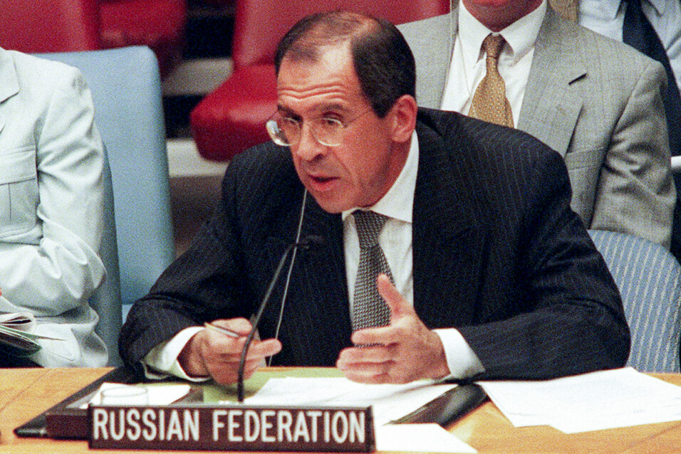 DATIDENS LAVROV: Sergej Lavrov var i ti år Russlands FN-ambassadør.
