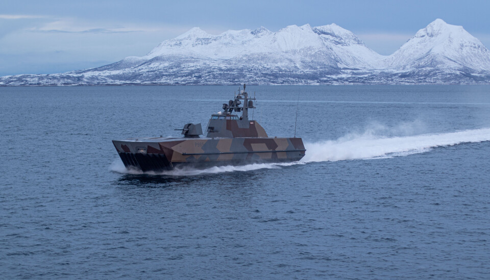 MARINEN: Heile Marinen, og store delar av Kystvakta, må anten skiftast ut eller kraftig moderniserast for å oppretthalde eit minimum av kampkraft, skriv Tor Ivar Strømmen. På biletet er KNM Gnist.