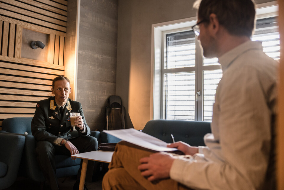 PODKAST: Forsvarssjef Eirik Kristoffersen i samtale med Forsvarets forums journalist Mikal Hem.