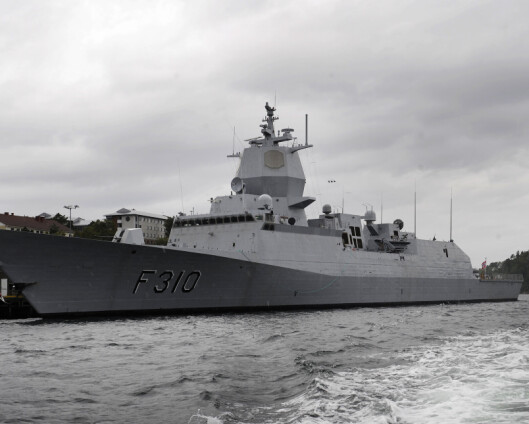 Fregatten Fridtjof Nansen er et av de nærmeste Nato-skipene til krigen i Ukraina