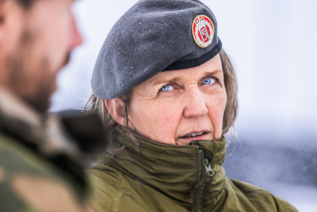 DEKORERT: Sjefen for Heimevernet, generalmajor Elisabeth Michelsen. Bildet er tatt i januar 2021. DEKORERT: Sjefen for Heimevernet, generalmajor Elisabeth Michelsen. Bildet er tatt i januar 2021.