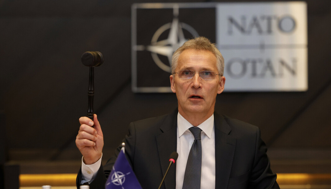 ALLIANSEN: Dersom Sverige vil bli medlem av Nato, kan søknadsprosessen gå fort, sier alliansens generalsekretær Jens Stoltenberg. ALLIANSEN: Dersom Sverige vil bli medlem av Nato, kan søknadsprosessen gå fort, sier alliansens generalsekretær Jens Stoltenberg.