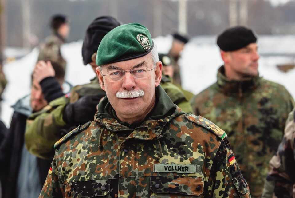 SER MOT NORD: General Jörg Vollmer jobber med sikkerheten til Nato i nord.