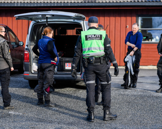 Politiet: Krimteknikere er framme ved det havarerte militærflyet i Nordland