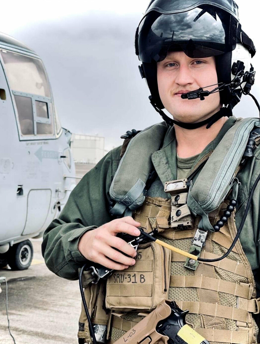 KORPORAL: Jacob M. Moore, en av de fire marinesoldatene som omkom i en krasj under en treningsflyvning sør for Bodø, Norge, under vinterøvelsen Cold Response 2022