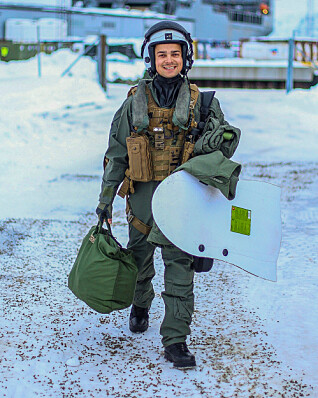 KAPTEIN: Ross A. Reynolds, en av de fire marinesoldatene som omkom i en krasj under en treningsflyvning sør for Bodø, Norge, under vinterøvelsen Cold Response 2022