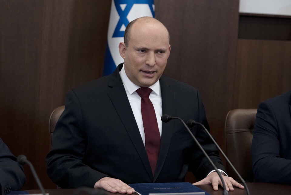 TILTAK: Statsminister Naftali Bennett uttalte natt til mandag denne uken at Israel, «sammen med andre venner i verden, vil fortsette å forsøke å bygge broer og avslutte krigen».