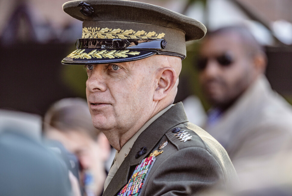 I NORGE: General David H. Berger fra U. S. Marine Corps.