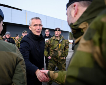 Stoltenberg til soldatene: – Dere er Natos ryggrad i nord