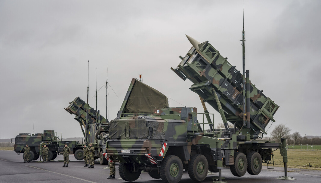 LUFTVERN: Det tyske luftvernsystemet MIM-104 Patriot er designet for å bekjempe mål i luften. Det tyske forsvaret har våpensystemer av denne typen i Slovakia, for å styrke Natos tilstedeværelse i øst. LUFTVERN: Det tyske luftvernsystemet MIM-104 Patriot er designet for å bekjempe mål i luften. Det tyske forsvaret har våpensystemer av denne typen i Slovakia, for å styrke Natos tilstedeværelse i øst.
