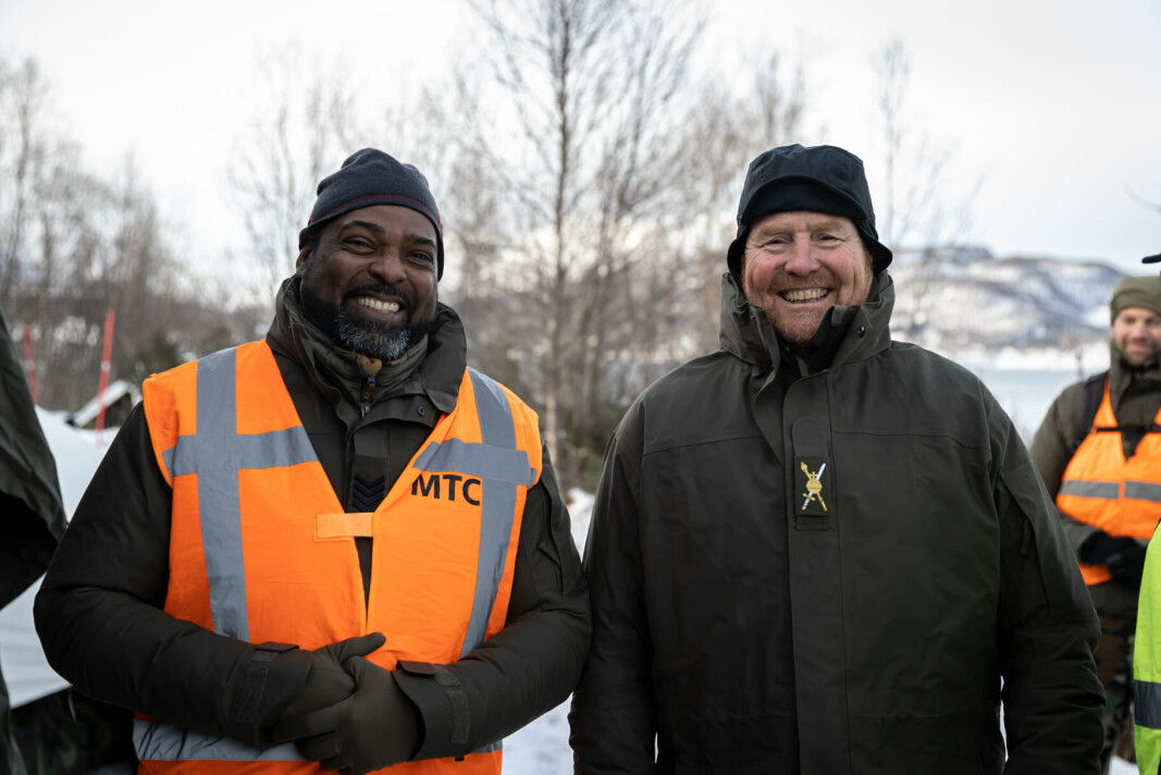 KONGELIG: Den nederlandske kongen var i helgen på besøk i Norge for å møte soldatene fra Nederland som deltar på øvelsen Cold Response. KONGELIG: Den nederlandske kongen var i helgen på besøk i Norge for å møte soldatene fra Nederland som deltar på øvelsen Cold Response.
