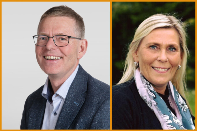 SKRIBENTENE: Jon Kristiansen og Kristin Sæther er styreleder og nestleder i Folk og Forsvar.