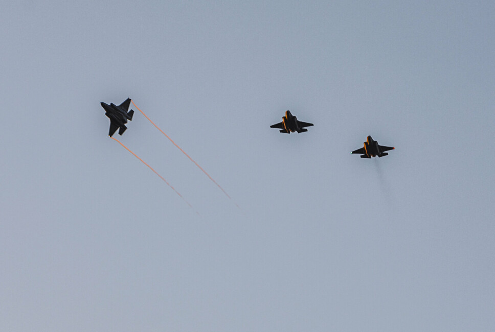 BRÅKER: Forsvarets F-35 kampfly lager såpass mye støy at grunneierne på Ørland mener de har krav på erstatning.