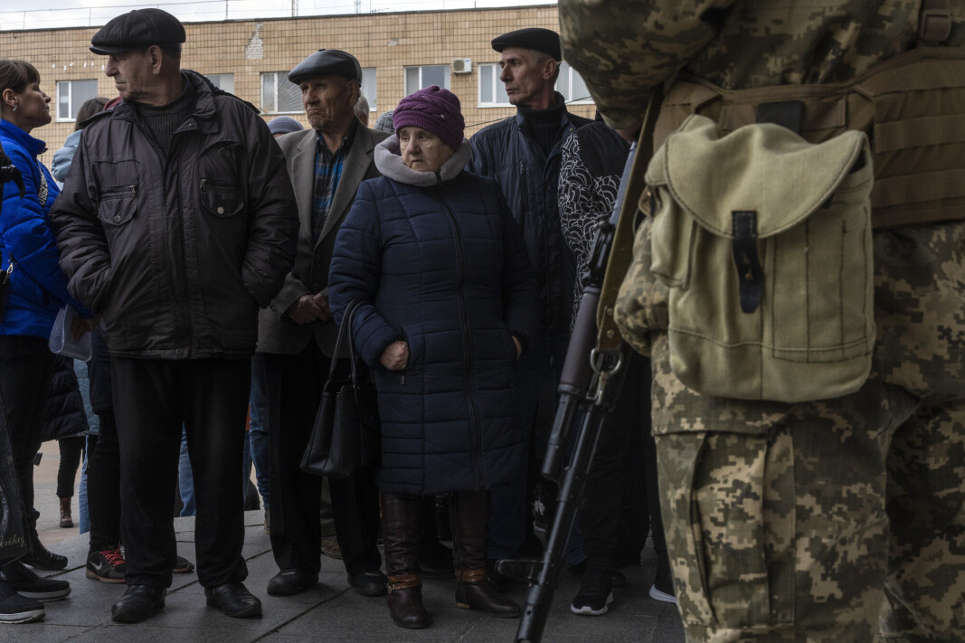 KYIV: Vladimir Putin har feilberegnet i krigen, skriver Harald Høiback. På bildet ser vi ukrainere som står uten hjem som følge av krigen. KYIV: Vladimir Putin har feilberegnet i krigen, skriver Harald Høiback. På bildet ser vi ukrainere som står uten hjem som følge av krigen.