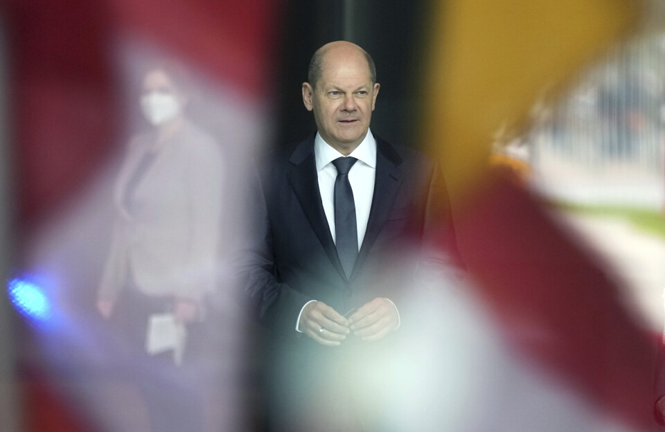 KINA: Tysklands statsminister, Olaf Scholz, mener at hans besøk i Kina hos landets president ga en positiv utvikling i atomkonflikten. Bilde er fra tidligere i år.