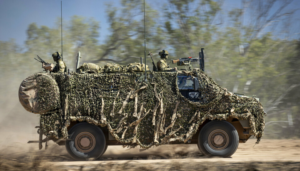 AUSTRALIA: Bushmaster er et australsk-utviklet kjøretøy som blant annet har vært i bruk i Afghanistan og Irak.