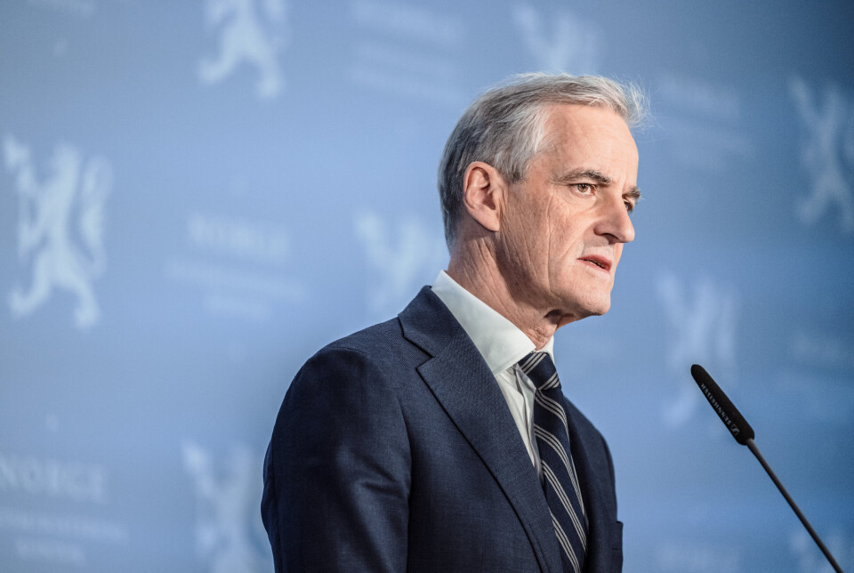 STATSMINISTEREN: Jonas Gahr Støre og den finske presidenten tok torsdag kveld initiativ til å ringe Trump og Zelenskyj for å diskutere våpenhvile.