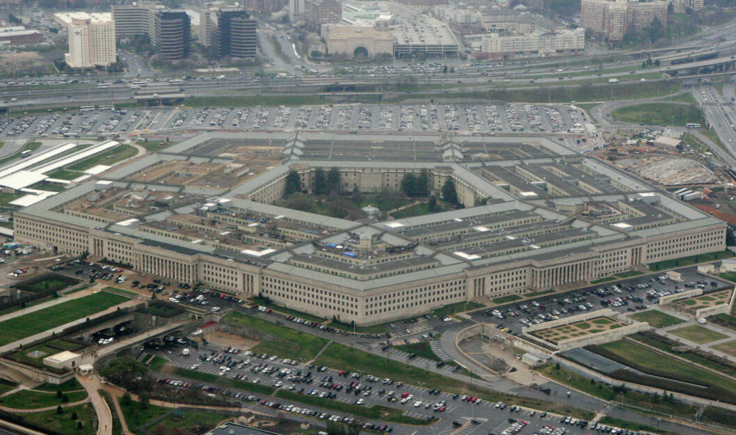PENTAGON: Det amerikanske forsvarsdepartementet fotografert fra luften i 2008.