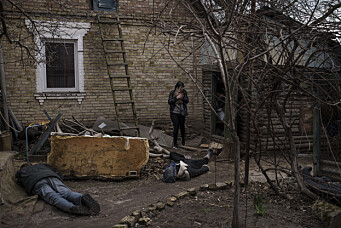 Russland anklager Ukraina for «å arrangere» bilder av drepte sivile