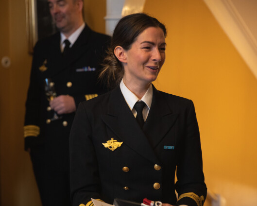 Christine Langøen er første kvinnelige skipssjef på Skjold-klassen