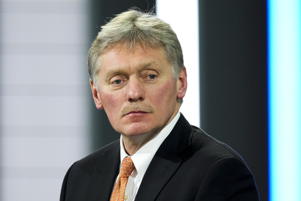 NØDVENDIG: Diplomatisk kommunikasjon er nødvendig for å finne en løsning, sier Kremls talsmann Dmitrij Peskov.