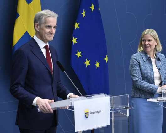 Norge og Sverige styrker forsvarssamarbeidet