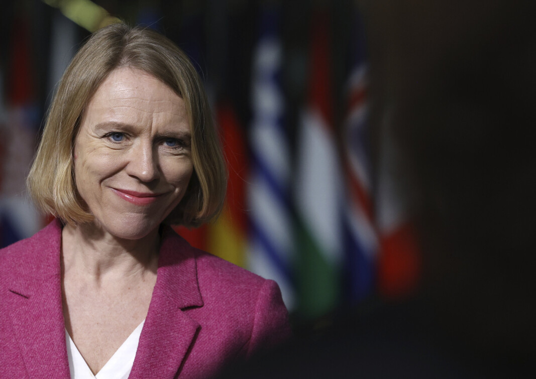 PÅ TOMANNSHÅND: Utenriksminister Anniken Huitfeldt (Ap) møtte pressen i Brussel før Nato-møtet om Ukraina. Under møtet får Huitfeldt møte Ukrainas utenriksminister på tomannshånd. PÅ TOMANNSHÅND: Utenriksminister Anniken Huitfeldt (Ap) møtte pressen i Brussel før Nato-møtet om Ukraina. Under møtet får Huitfeldt møte Ukrainas utenriksminister på tomannshånd.