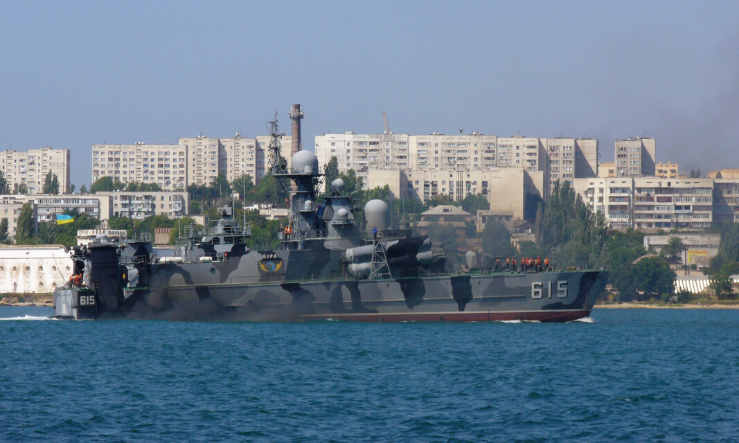 KORVETT: Russland har flere typer korvetter i Svartehavet, som Bora-klassen som kan nå hastigheter rundt 55 knop, noe som tilsvarer rundt 100 kilometer i timen.