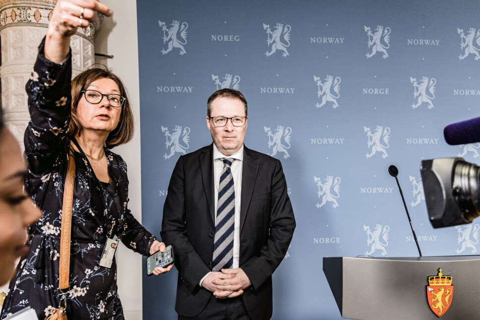 NY: Forsvarsminister Bjørn Arild Gram (Sp) sier at han vil bruke den første tiden til å sette seg i den sikkerhetspolitiske situasjonen og hva det betyr for Forsvaret.