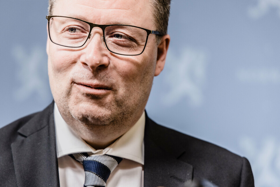 MATERIELL: Mer materiell og ammunisjon blir viktig å prioritere for Forsvaret, sier forsvarsminister Bjørn Arild Gram.
