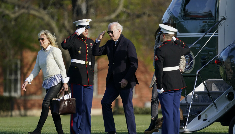 PRESIDENT: Tirsdag skal Joe Biden samle allierte land for å diskutere Ukraina.