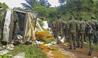 15 drept av fulle soldater i Kongo