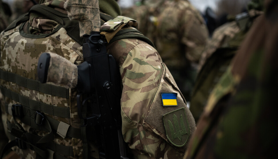 EVAKURERE: Guvernør Serhij Hajdaj oppfordrer folk å evakuere Luhansk- regionen. Bilde er tatt 06.01.2022 i kiev, Ukraina.