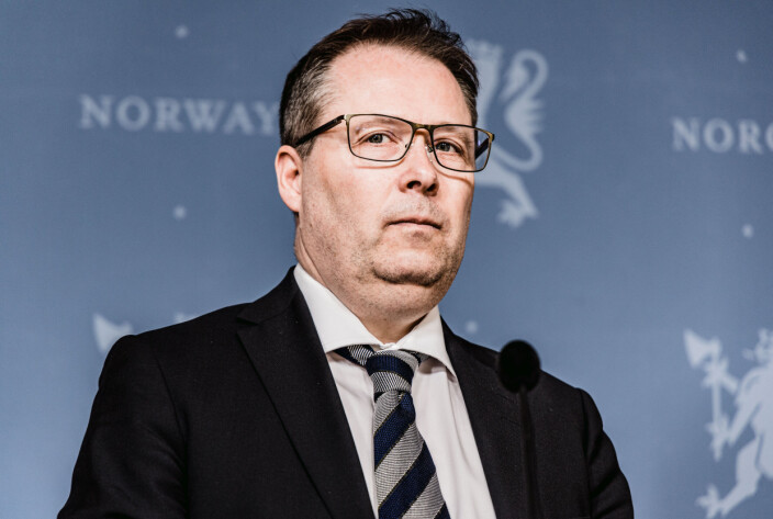 GAVE: Forsvarsminister Bjørn Arild Gram (Sp) opplyser onsdag at Norge sender luftvernsystem til Ukraina.