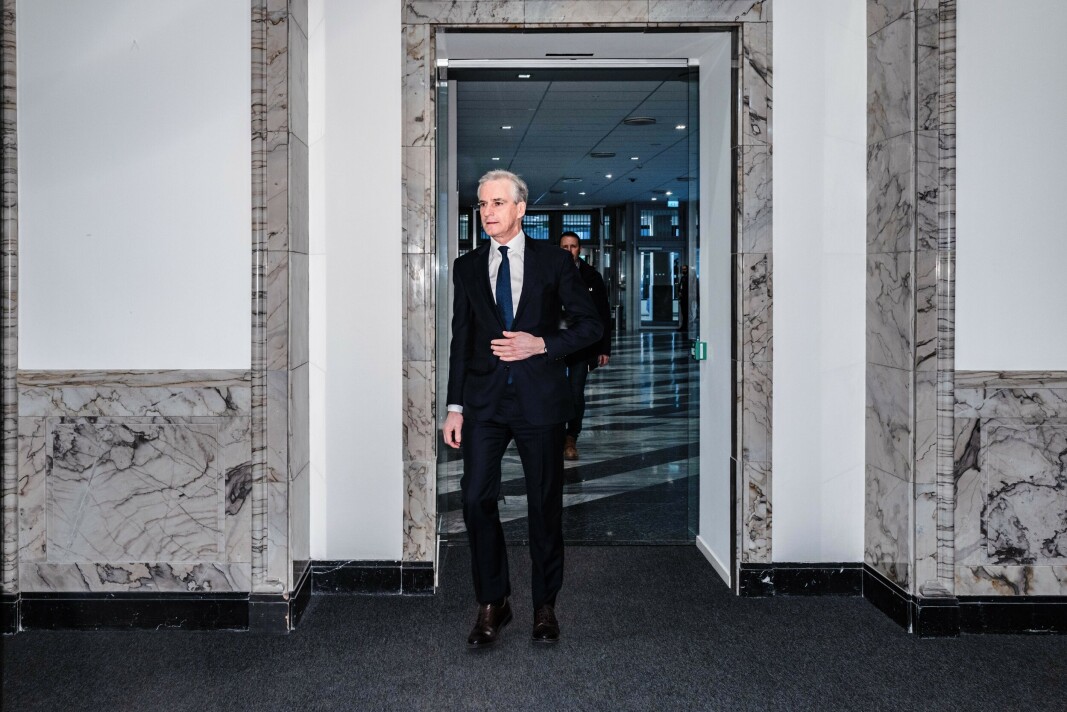 STATSMINISTER: Jonas Gahr Støre. STATSMINISTER: Jonas Gahr Støre.