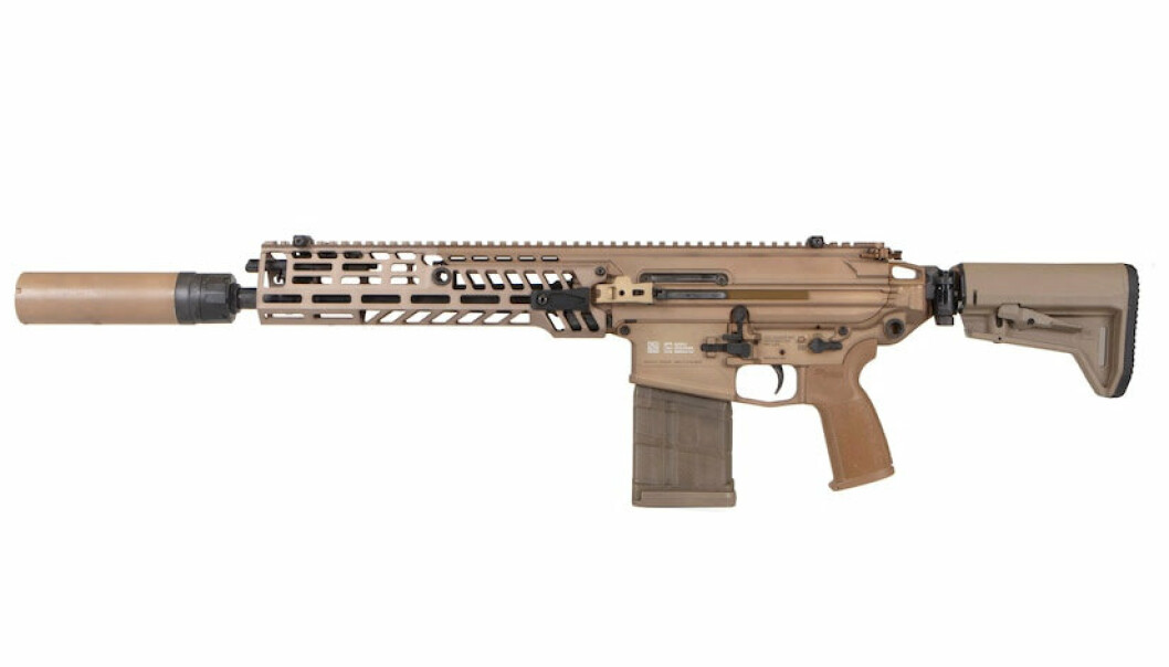 XM5: Bildet viser det nye geværet XM5 som er en av to nye gevær som den amerikanske hæren skal anskaffe.