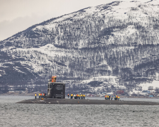 Så mange atomubåter entret norsk farvann i 2021