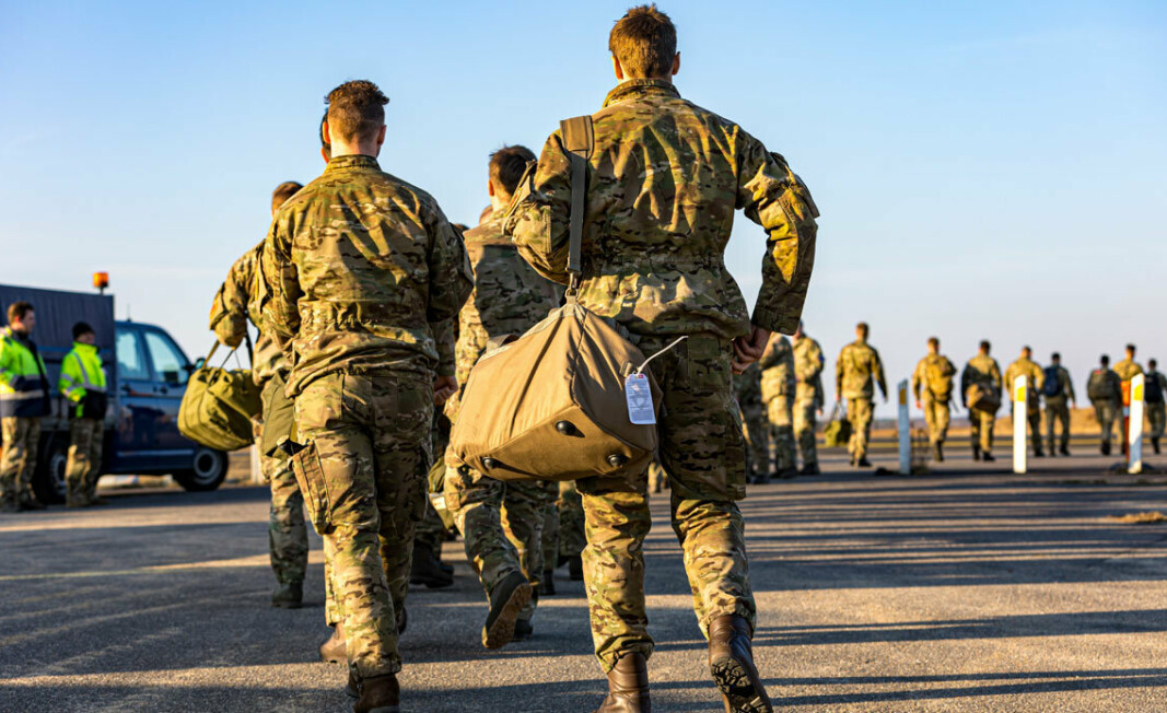 BESLUTNINGSFORSLAG: Danmark skal stille med militære bidrag til rådighet for Natos kollektive avskrekkelse og forsvar.