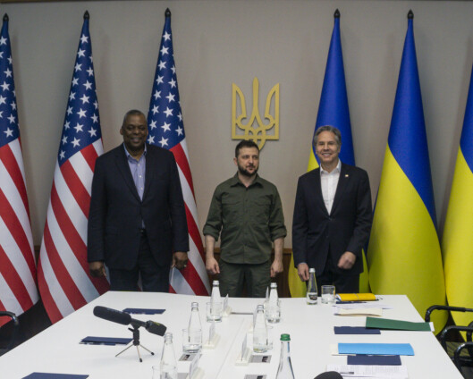 USA lover mer militærhjelp til Ukraina