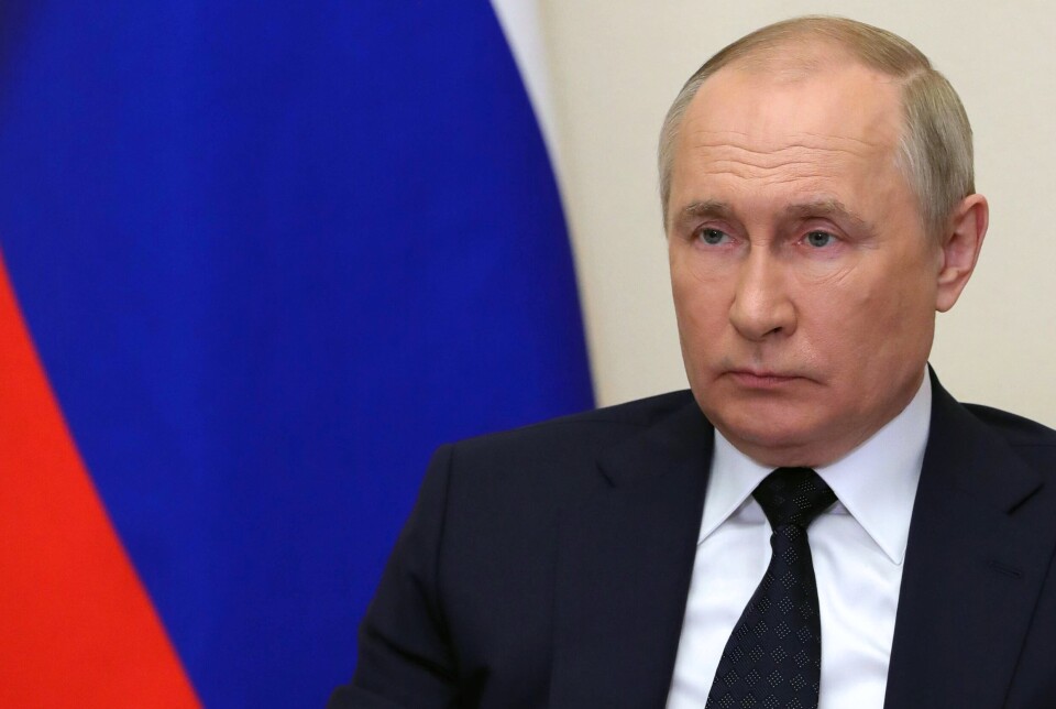 I SKJUL: Russlands president Vladimir Putin har oppholdt seg i skjul mye av tiden siden han gikk til krig mot Ukraina.