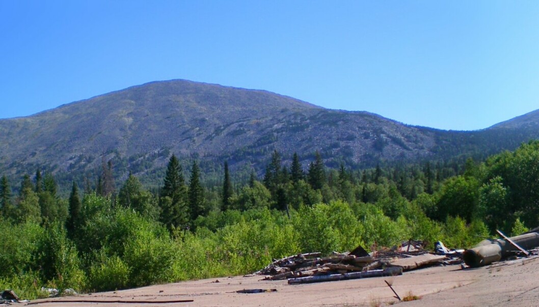JAMANTAU: I dette fjellet i Ural skal Putin ha en atomsikker bunker.